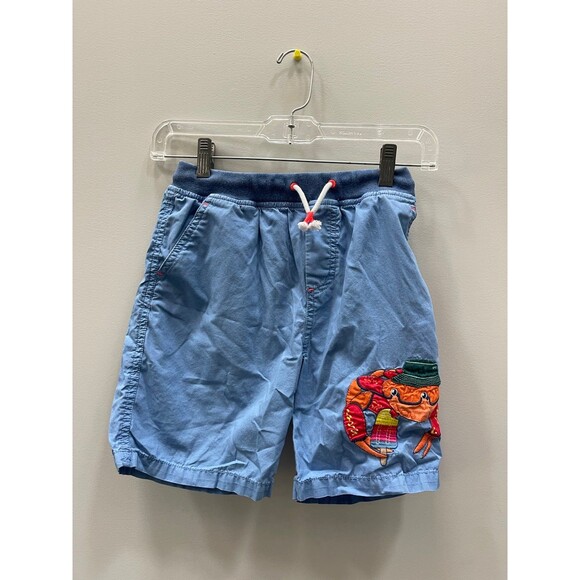 Mini Boden Crab Appliqué Shorts 12Y - Picture 3 of 4